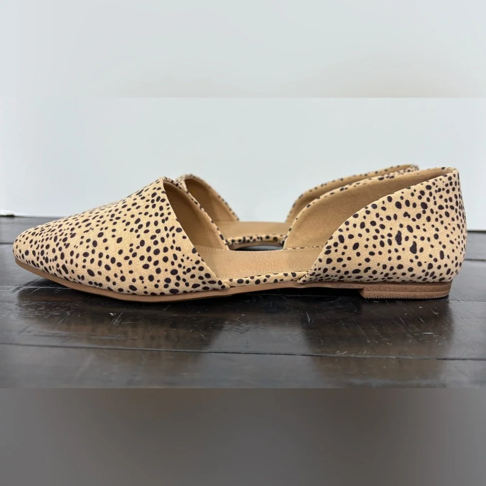 NEW Michelle McDowell Quinn Flats in Leopard Size 6 - Picture 5 of 9